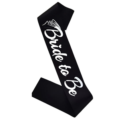 Groom to Be Wedding Sash - 31.5x3.7 Inch Sash for Bride & Groom | Wedding Party Accessory
