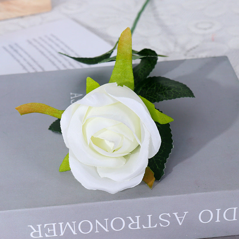 Artificial Rose Single Stem, Bendable Stem, Wedding, Home Decor & Hotel Display