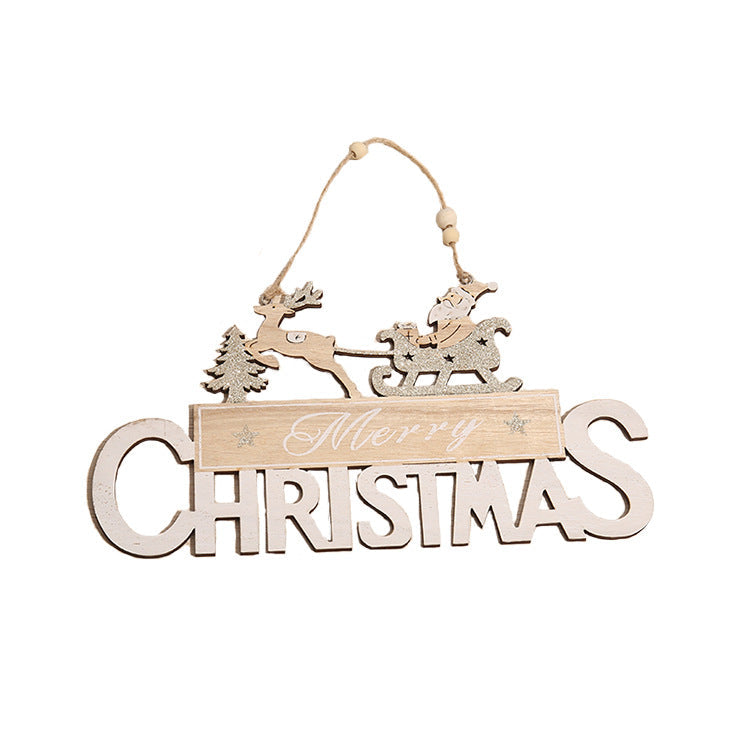 Christmas Hanging Ornaments with Rope, Bulk Xmas Sign Decorations for Party, Holiday Decor Set