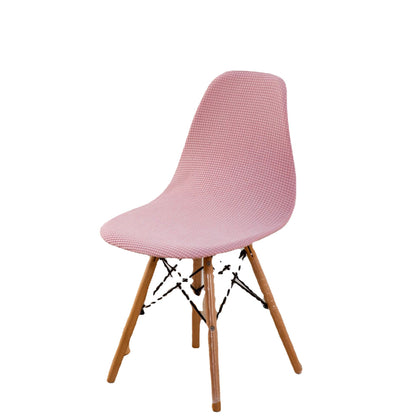 Bulk Elastic Shell Chair Cover Thicken Grid Pattern Dining Chair Covers for Weddings Party Home Decor Wholesale