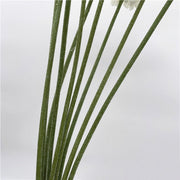 Artificial White Scabiosa Flowers 24 Inch Stems 10 Pcs Bulk Silk Floral Stems