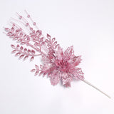 Christmas Glitter Hollowed-out Pagoda Leaf Branches - 6PCS 16.9" Festive Decor Accessories