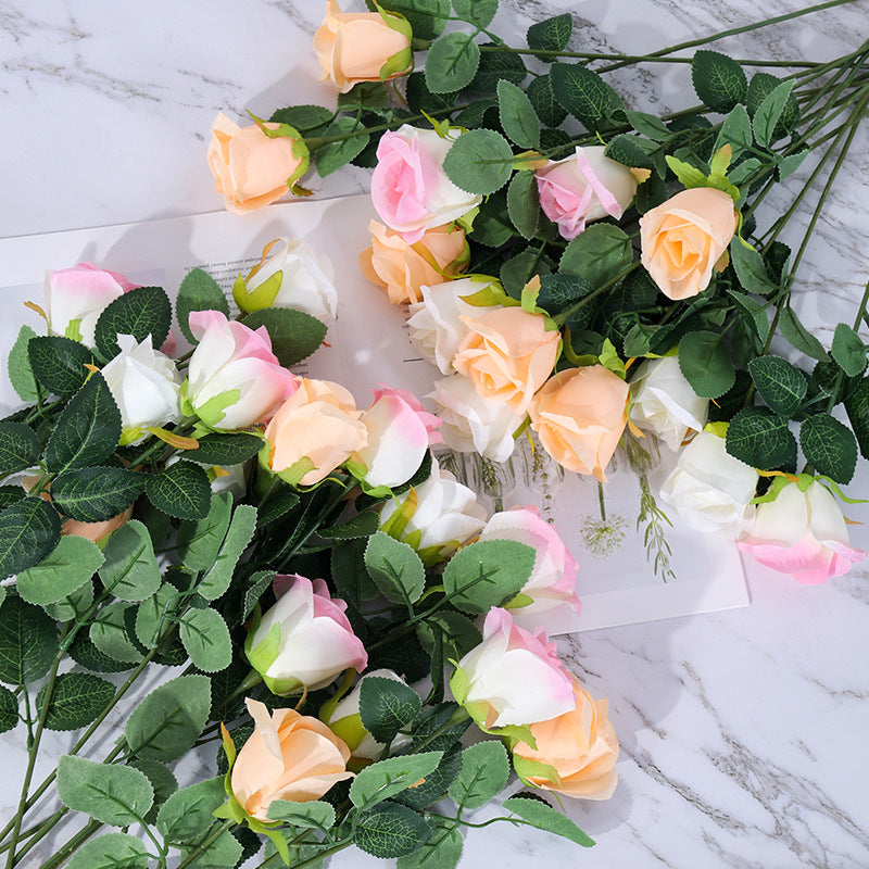 Artificial Rose Single Stem, Bendable Stem, Wedding, Home Decor & Hotel Display
