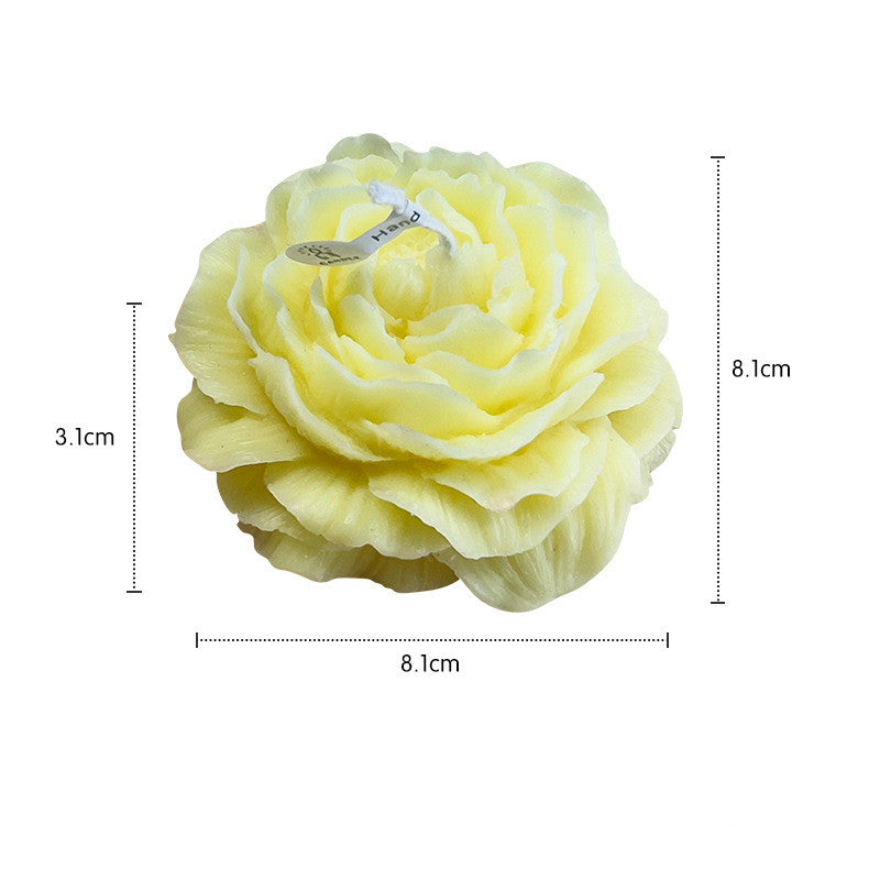 DIY Peony Scented Candle - Valentine's Day Decor & Gift | Floral Home Decor