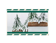 8 Inch Artificial Cedar Christmas Tree with Base, Tabletop Decor, Bulk Wholesale Quantity