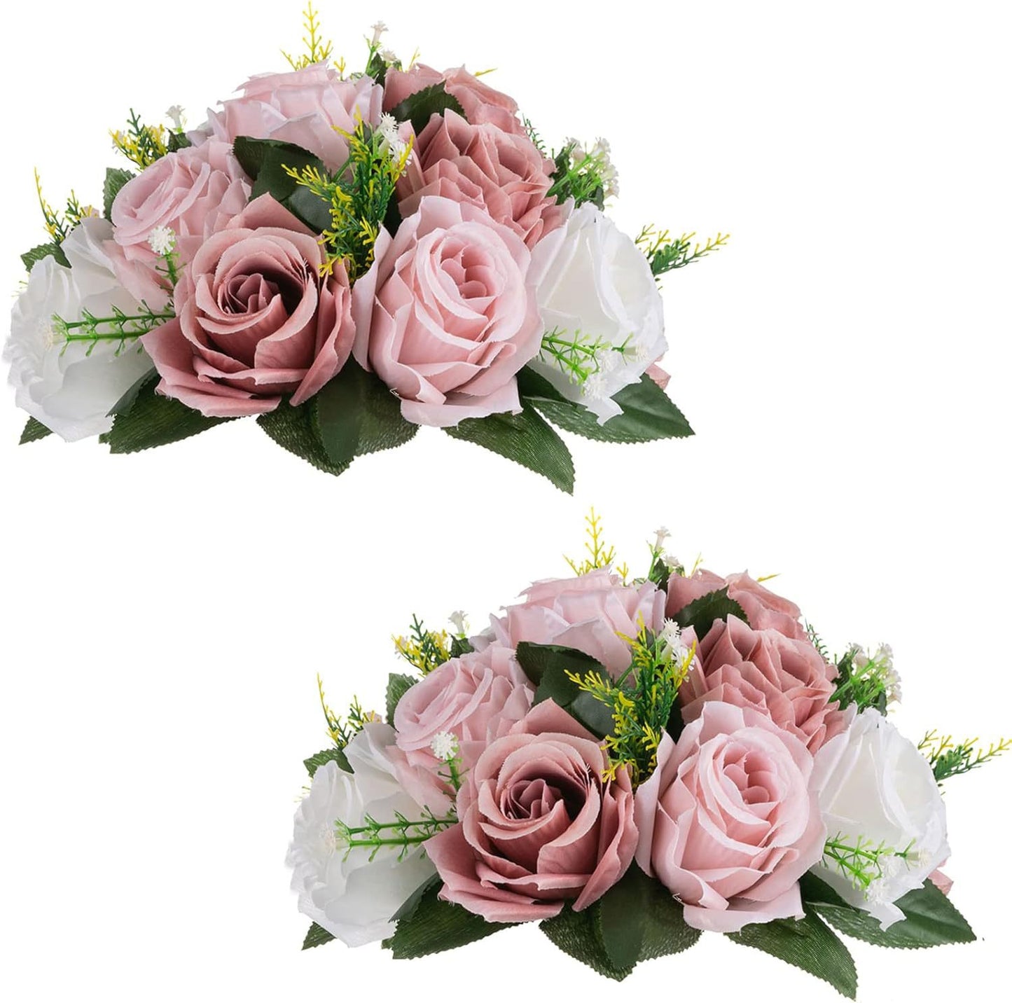 Premium 10 Pcs Kissing Balls Wedding Decor Artificial Rose Centerpieces Reception Arch Table Floral Arrangements All Season