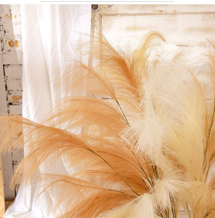 43 Inch Extra Large Faux Pampas Grass Stem Bulk Wholesale Artificial Flower