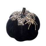 Halloween Decorations Ins Nordic Style Plush Spider & Pumpkin Figurines - Small Cute Halloween Gifts (3.94" x 3.54")