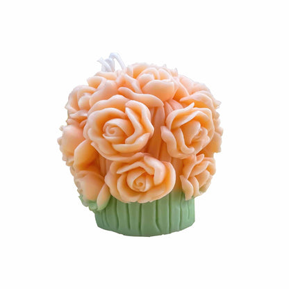 Valentine's Day Rose Bouquet Aromatherapy Candle - Ins Vibe Gift Basket