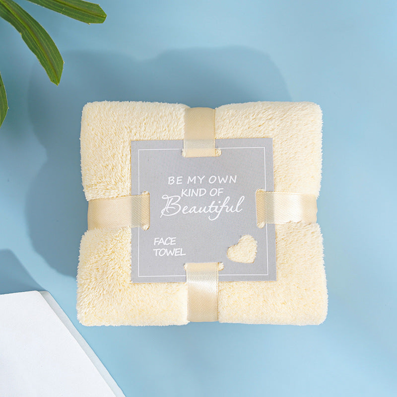 Sherpa Fleece Hand Towel - Wedding Favor & Gift for Bridal Shower Anniversary Celebration Events