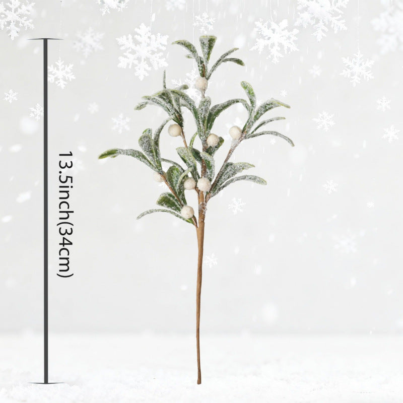 Artificial Olive Branch, 13" Single Stem, Christmas Decor, Wedding & Holiday Styling, Indoor Use