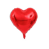Bulk 50 Pcs 7 Inch Heart-shape Foil Balloons Mylar Balloons for Wedding Valentine's Day Decor Wholesale