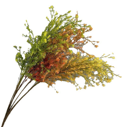 56-Inches Faux Golden Willow | Home Decor & Wedding Prop - Artificial Gold Willow for Interior Accent