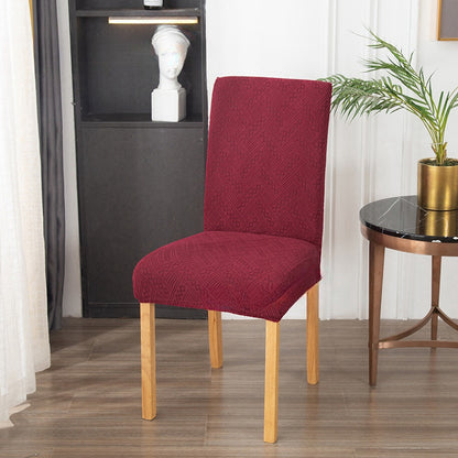 Bulk 2 Pcs Polyester  Chair Covers Removable Washable Stretch Slipcover For Home Kitchen Decoration Wholesale
