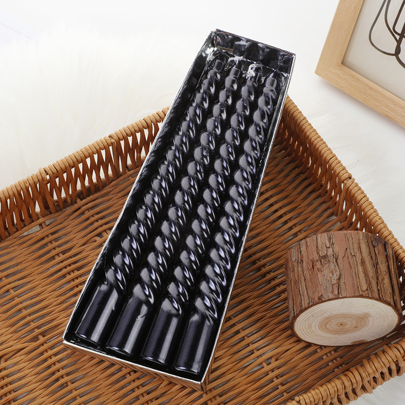 Bulk Set of 4 Taper Candles for Wedding Dinner Parties Galas Award Ceremonies Religious Holiday Decor Wholesale