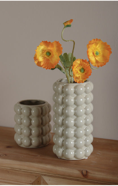 Bulk Set of 2 Modern Boho Ceramic Vase Decor for Living Room Bedroom Bookshelf Mantel Fireplace Coffee Table Wholesale