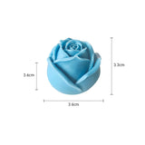 Handmade Rose Shaped Scented Candles - Valentine's Day Gifts & Photo Props (2 Sizes: 1.5"/3")