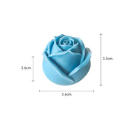 Handmade Rose Shaped Scented Candles - Valentine's Day Gifts & Photo Props (2 Sizes: 1.5"/3")