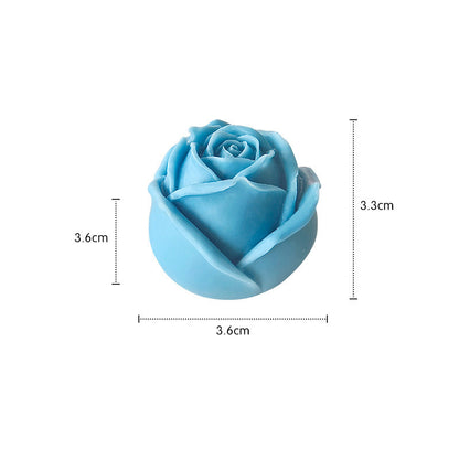 Handmade Rose Shaped Scented Candles - Valentine's Day Gifts & Photo Props (2 Sizes: 1.5"/3")