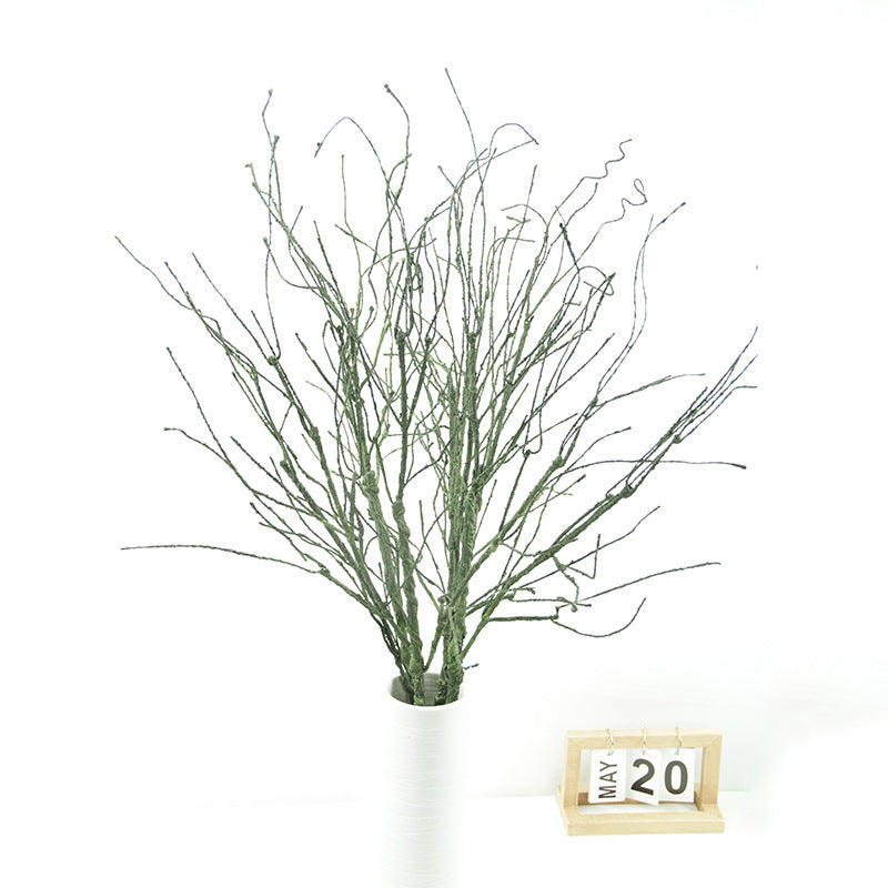 Artificial Coral Branch, Single Stem with 3 Prongs, 39" Tall, PE/PVC Material, White or Green, for Wedding, Home, Office, and Commercial Decor