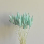 50 Pcs Natural Bunny Tails Dried Flowers, Soft Beige, 4-6 Inch Stems for Wedding, Baby Shower, Boho, Fall Decor