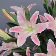 29 Inch Artificial Silk Tiger Lily Spray Stems Bulk Pack