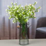 Artificial Gypsophila Flowers Bulk 10 Pcs UV Resistant Outdoor Silk Bush