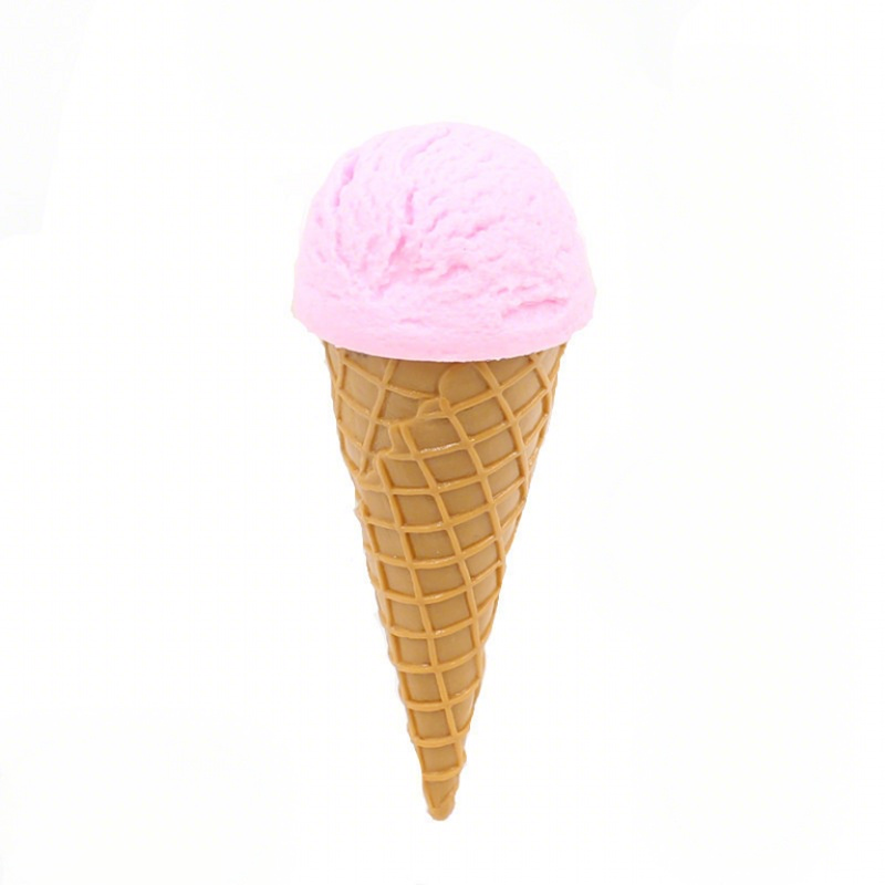 5.7" Height x 5.54" Width PVC Simulated Ice Cream - Realistic Cold Drink Dessert Model, Decorative Fake Food Prop for Home/Shop Display, Photography Props