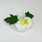 Pansy Flower Wrist Corsage and Men Boutonniere Set for Wedding Party, Bulk Artificial Floral Wristlet Bands
