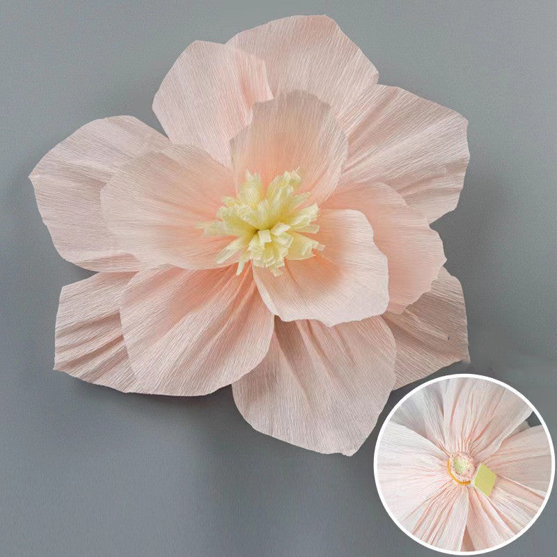 10 Pcs Artificial Paper Flowers 3D Tissue Paper Wall Decor for Wedding Party Bulk