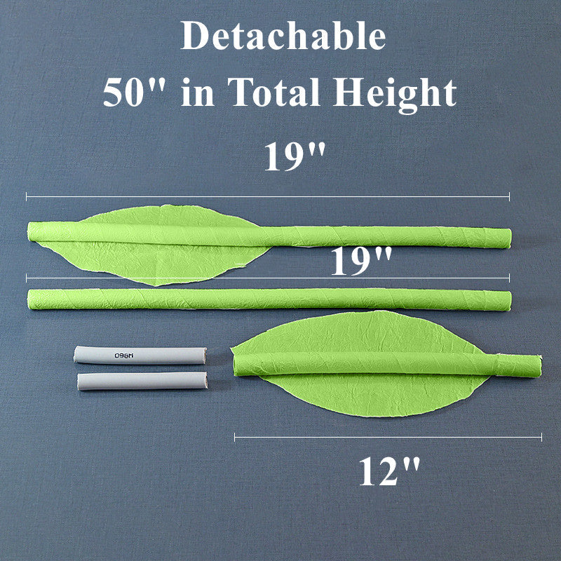 Bulk Flower Stand Kit Set with Detachable Base for Artificial Flowers, Adjustable Height