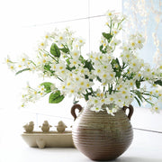 10 Pcs Artificial Vernicia Fordii Flower Branches Spray with Leaves, Spring Silk Plant, Bulk Wholesale