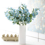 10 Pcs Artificial Vernicia Fordii Flower Branches Spray with Leaves, Spring Silk Plant, Bulk Wholesale