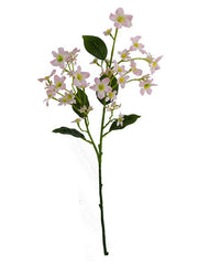 10 Pcs Artificial Vernicia Fordii Flower Branches Spray with Leaves, Spring Silk Plant, Bulk Wholesale