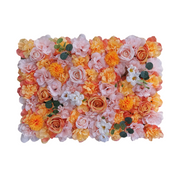 24 x 17 Inch Bulk 3D Silk Rose Peony Flower Wall Panels, Artificial Floral Wall Decor, Wholesale Quantity
