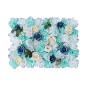 24 x 17 Inch Bulk 3D Silk Rose Peony Flower Wall Panels, Artificial Floral Wall Decor, Wholesale Quantity