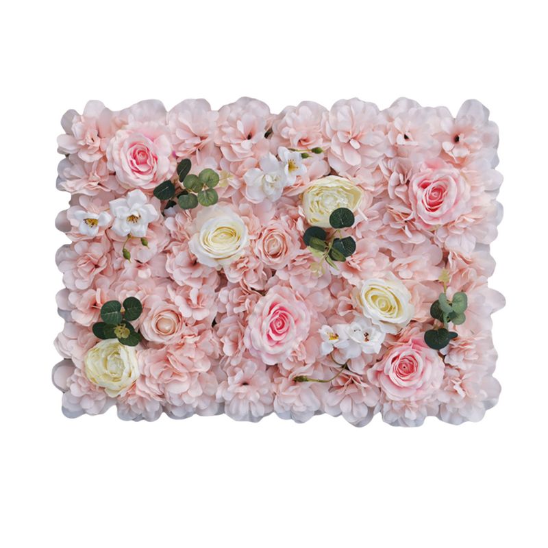 24 x 17 Inch Bulk 3D Silk Rose Peony Flower Wall Panels, Artificial Floral Wall Decor, Wholesale Quantity