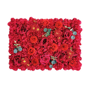 24 x 17 Inch Bulk 3D Silk Rose Peony Flower Wall Panels, Artificial Floral Wall Decor, Wholesale Quantity