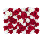 24 x 17 Inch Bulk 3D Silk Rose Peony Flower Wall Panels, Artificial Floral Wall Decor, Wholesale Quantity