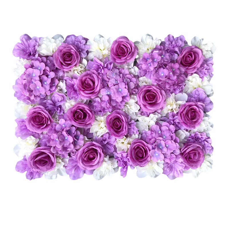 24 x 17 Inch Bulk 3D Silk Rose Peony Flower Wall Panels, Artificial Floral Wall Decor, Wholesale Quantity