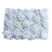 24 x 17 Inch Bulk 3D Silk Rose Peony Flower Wall Panels, Artificial Floral Wall Decor, Wholesale Quantity