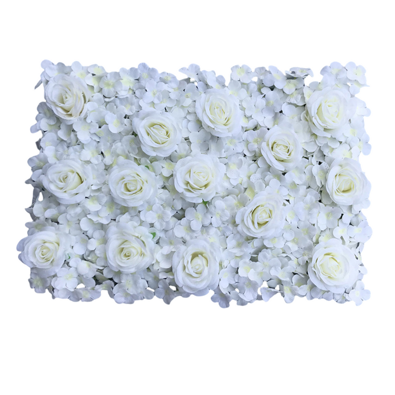 24 x 17 Inch Bulk 3D Silk Rose Peony Flower Wall Panels, Artificial Floral Wall Decor, Wholesale Quantity