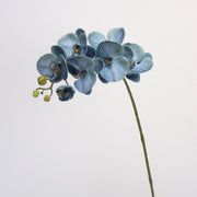 27 Inch Phalaenopsis Moth Orchid Stems, 10 Pcs, Real Touch Artificial Flowers, Retro Style