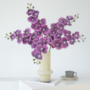 2 Pcs 30 Inch Artificial Phalaenopsis Orchid Spray for Wedding Party Centerpieces