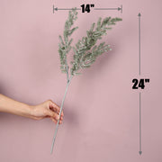 Artificial Pine Branches 10 Pcs 12 Inch Green Pine Needles Christmas Decoration