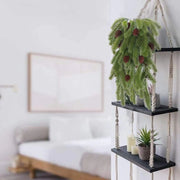 2 Pcs Artificial Pine Garland for Christmas Crafts Hanging Decoration