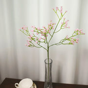 23.6 Inch Baby's Breath Artificial Flowers 10 Pcs Real Touch Silk Stems for Crafts DIY Wedding Party Home Garden Office