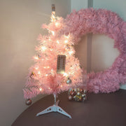 10 Pcs Pink LED String Lights for Artificial Christmas Tree DIY Holiday Party Decorations