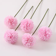 5 Pcs 11 Inch Artificial Chrysanthemum Stems Autumn Colors Silk Flowers Bulk