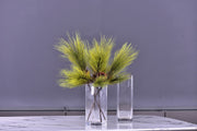 3 Pcs 22 Inch Artificial Pinus Massoniana Lamb Pine Stems Real Touch Winter Christmas Plants